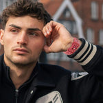 Eco-Friendly Granular Colorful Dots Silicone Watch Band, For Samsung Galaxy Watch8 / Watch8 Classic