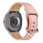 Classic Buckle Genuine Leather Watch Band, For Samsung Galaxy Watch8 / Watch8 Classic