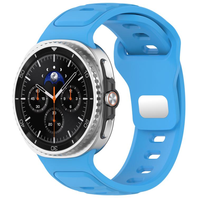 Reverse Buckle Single Color Silicone Watch Band, For Samsung Galaxy Watch8 / Watch8 Classic
