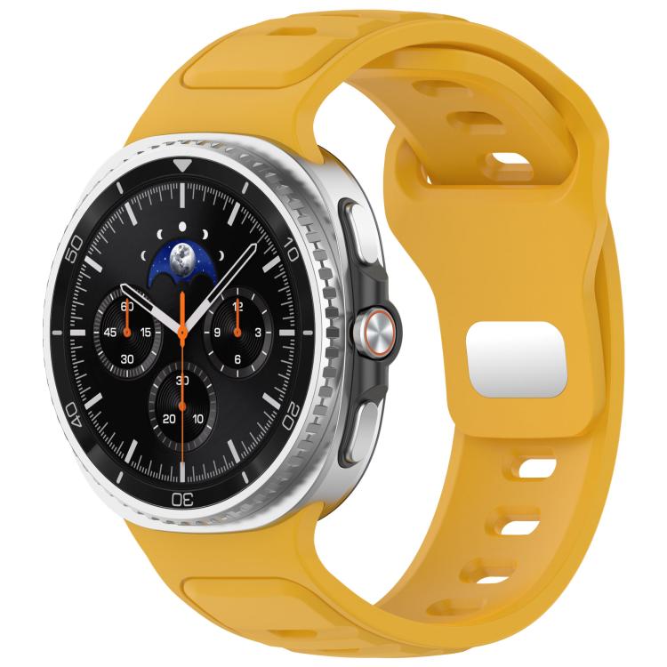 Reverse Buckle Single Color Silicone Watch Band, For Samsung Galaxy Watch8 / Watch8 Classic