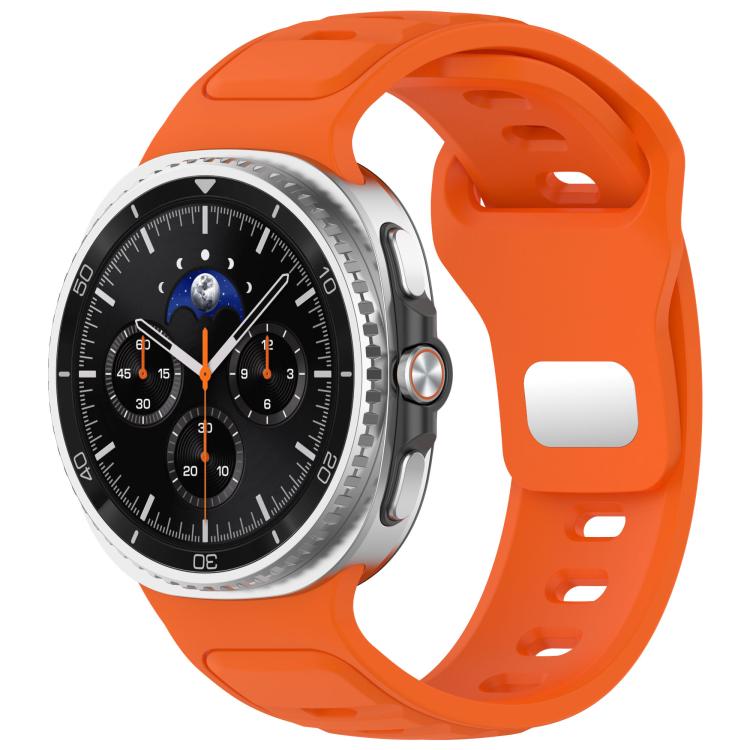 Reverse Buckle Single Color Silicone Watch Band, For Samsung Galaxy Watch8 / Watch8 Classic