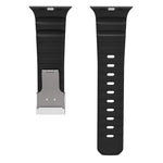 Magnetic Clasp Silicone Watch Band, For Apple Watch 46mm / 49mm / 45mm / 44mm
