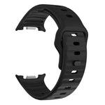 Wave Reverse Buckle Silicone Watch Band, For Samsung Galaxy Watch8 / Watch8 Classic