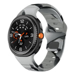 Wave Reverse Buckle Silicone Watch Band, For Samsung Galaxy Watch8 / Watch8 Classic
