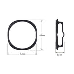 ENKAY Hat-Prince  2 in 1 Solid Color PC Watch Cover with Full Coverage PMMA Soft Film, For Samsung Galaxy Watch8 Classic 46mm