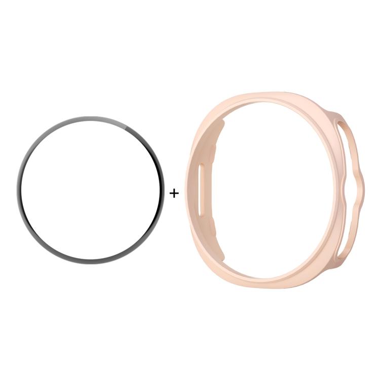 ENKAY Hat-Prince  2 in 1 Solid Color PC Watch Cover with Full Coverage PMMA Soft Film, For Samsung Galaxy Watch8 Classic 46mm