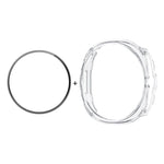 ENKAY Hat-Prince  2 in 1 Solid Color PC Watch Cover with Full Coverage PMMA Soft Film, For Samsung Galaxy Watch8 Classic 46mm