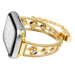 Platinum Star Zirconium Metal Watch Band, For Apple Watch 46mm / 49mm / 45mm / 44mm, For Apple Watch 42mm / 41mm / 40mm / 38mm