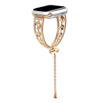 Platinum Star Zirconium Metal Watch Band, For Apple Watch 46mm / 49mm / 45mm / 44mm, For Apple Watch 42mm / 41mm / 40mm / 38mm