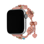 Four Leaf Clover Chain Alloy Watch Band, For Apple Watch 46mm / 49mm / 45mm / 44mm, For Apple Watch 42mm / 41mm / 40mm / 38mm