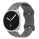 Concave Leopard Butterfly Buckle Silicone Watch Band, For Samsung Galaxy Watch8 / Watch8 Classic