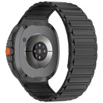 Tri-beads Magnetic Silicone Watch Band, For Samsung Galaxy Watch8 / Watch8 Classic