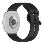 Colorful Buckle Grooved Silicone Watch Band, For Samsung Galaxy Watch8 / Watch8 Classic