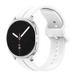 Colorful Buckle Grooved Silicone Watch Band, For Samsung Galaxy Watch8 / Watch8 Classic