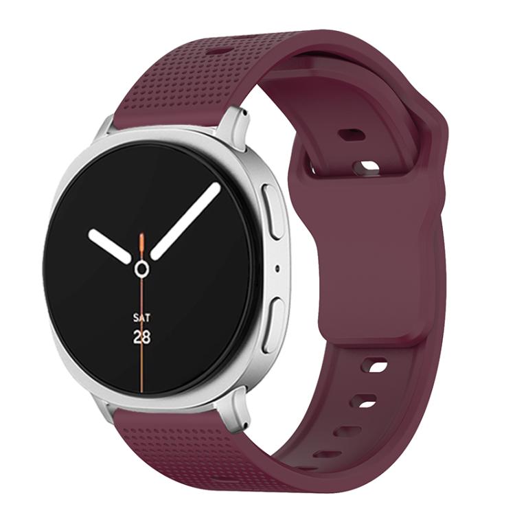 Round Dots Stud Buckle Silicone Watch Band, For Samsung Galaxy Watch8 / Watch8 Classic