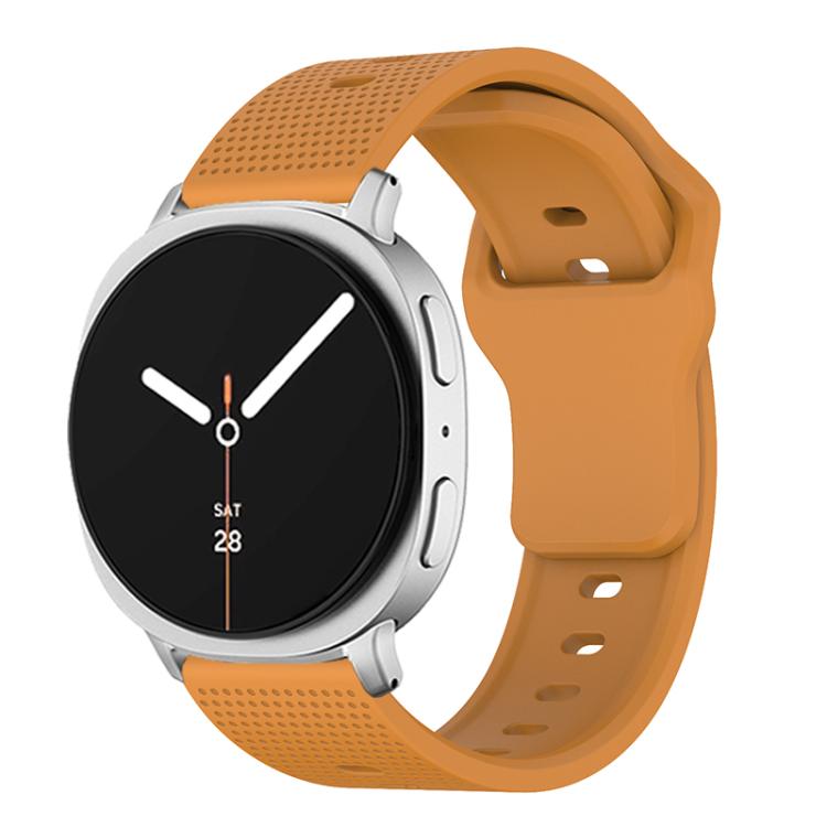 Round Dots Stud Buckle Silicone Watch Band, For Samsung Galaxy Watch8 / Watch8 Classic