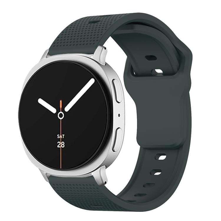 Round Dots Stud Buckle Silicone Watch Band, For Samsung Galaxy Watch8 / Watch8 Classic