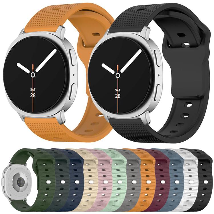 Round Dots Stud Buckle Silicone Watch Band, For Samsung Galaxy Watch8 / Watch8 Classic