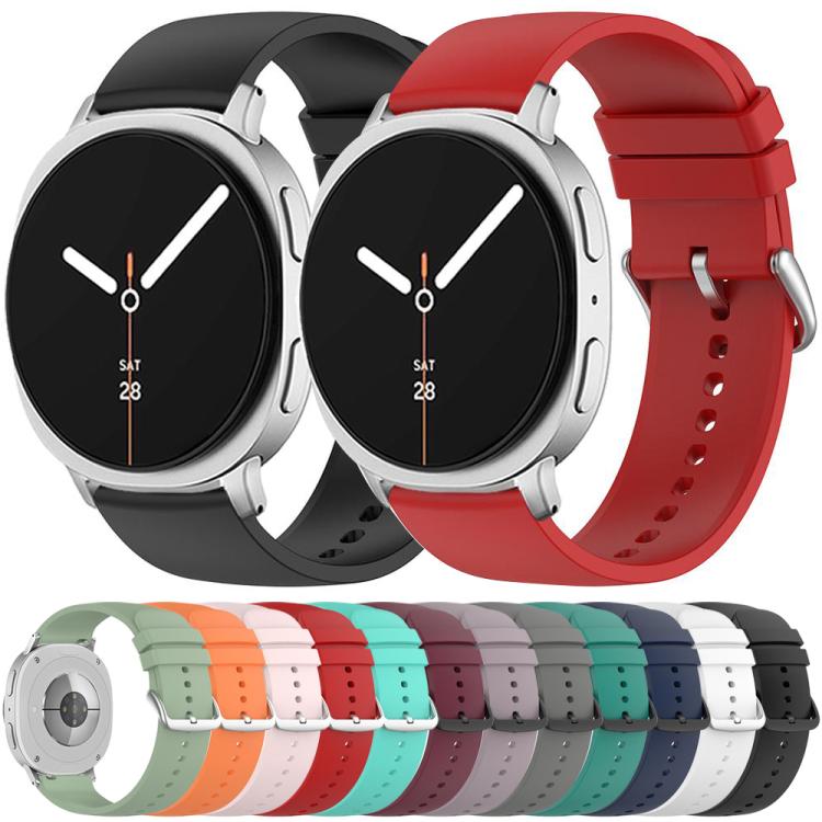 Round Tail Silicone Watch Band, For Samsung Galaxy Watch8 / Watch8 Classic