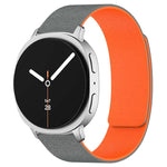 Cloud Wood Grain Magnetic Silicone Watch Band, For Samsung Galaxy Watch8 / Watch8 Classic