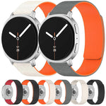 Cloud Wood Grain Magnetic Silicone Watch Band, For Samsung Galaxy Watch8 / Watch8 Classic