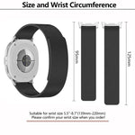 Cloud Wood Grain Magnetic Silicone Watch Band, For Samsung Galaxy Watch8 / Watch8 Classic