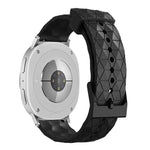 Football Texture Solid Color Silicone Watch Band, For Samsung Galaxy Watch8 / Watch8 Classic