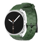 Football Texture Solid Color Silicone Watch Band, For Samsung Galaxy Watch8 / Watch8 Classic
