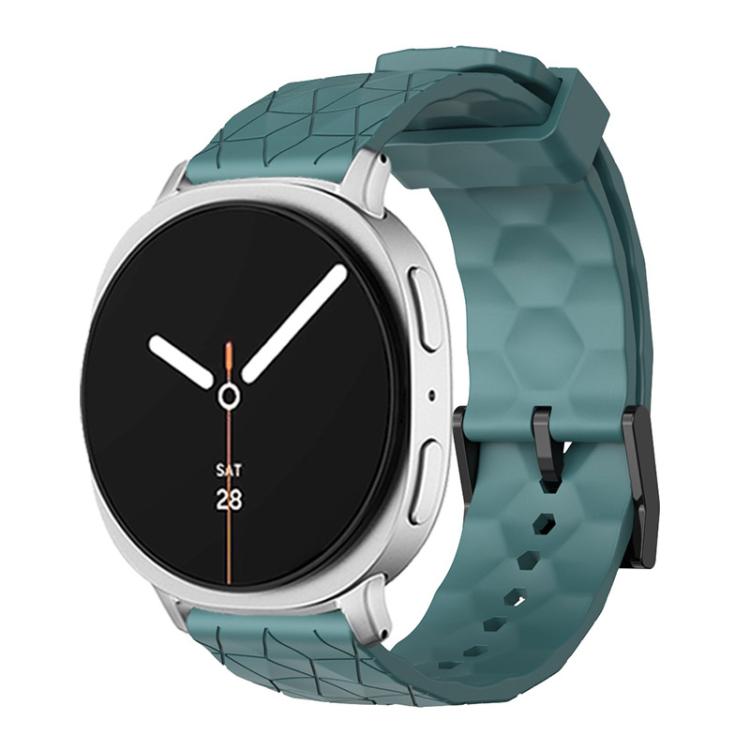 Football Texture Solid Color Silicone Watch Band, For Samsung Galaxy Watch8 / Watch8 Classic