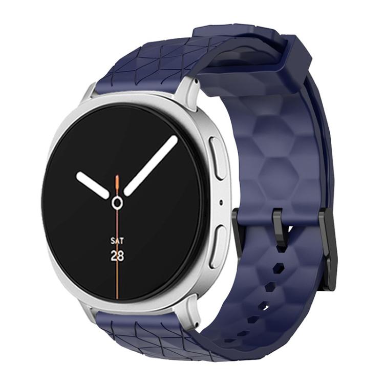 Football Texture Solid Color Silicone Watch Band, For Samsung Galaxy Watch8 / Watch8 Classic