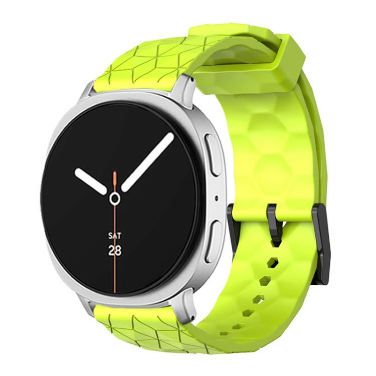Football Texture Solid Color Silicone Watch Band, For Samsung Galaxy Watch8 / Watch8 Classic
