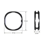 ENKAY Hat-Prince 2 in 1 Electroplated Soft TPU Cover with Full Coverage PMMA Soft Film, For Samsung Galaxy Watch8 Classic 46mm