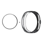 ENKAY Hat-Prince 2 in 1 Electroplated Soft TPU Cover with Full Coverage PMMA Soft Film, For Samsung Galaxy Watch8 Classic 46mm