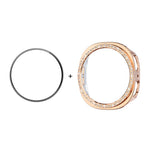 ENKAY Hat-Prince Diamond PC Watch Cover with Full Coverage PMMA Soft Film, For Samsung Galaxy Watch8 44mm, For Samsung Galaxy Watch8 40mm