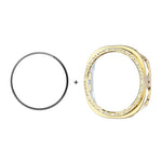 ENKAY Hat-Prince Diamond PC Watch Cover with Full Coverage PMMA Soft Film, For Samsung Galaxy Watch8 44mm, For Samsung Galaxy Watch8 40mm