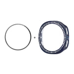 ENKAY Hat-Prince Diamond PC Watch Cover with Full Coverage PMMA Soft Film, For Samsung Galaxy Watch8 44mm, For Samsung Galaxy Watch8 40mm