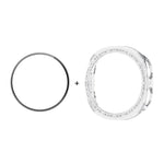 ENKAY Hat-Prince Diamond PC Watch Cover with Full Coverage PMMA Soft Film, For Samsung Galaxy Watch8 44mm, For Samsung Galaxy Watch8 40mm