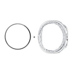 ENKAY Hat-Prince Diamond PC Watch Cover with Full Coverage PMMA Soft Film, For Samsung Galaxy Watch8 44mm, For Samsung Galaxy Watch8 40mm