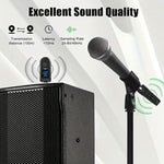 K1 For Handheld Dynamic Mic Wired to Wireless Microphone Converter, 1 Transmitter + 1 Receiver, 1 Transmitter + 1 Receiver
