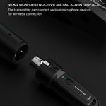 K1 For Handheld Dynamic Mic Wired to Wireless Microphone Converter, 1 Transmitter + 1 Receiver, 1 Transmitter + 1 Receiver