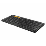For Windows / Android / iOS DF010 Foldable Bluetooth 79 Keys Ultra Slim Keyboard, DF010