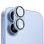 ENKAY CD Texture Aluminium Alloy Tempered Glass Lens Cover Film, For iPhone 17