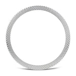 Rhombic Texture Bezel and Solid Color Stitched Silicone Watch Band, For Samsung Galaxy Watch8 44mm, For Samsung Galaxy Watch8 40mm