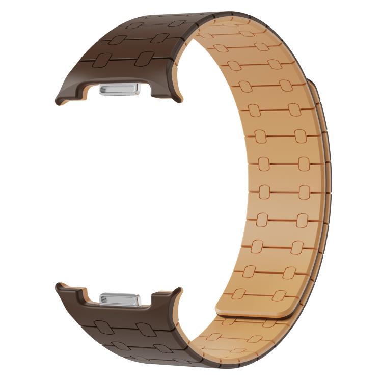 Integrated Magnetic Silicone Watch Band, For Samsung Galaxy Watch8 / Watch8 Classic