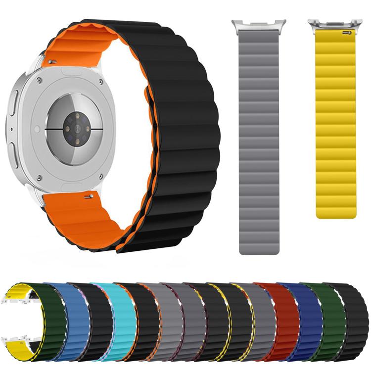 Magnetic Silicone Watch Band, For Samsung Galaxy Watch8 / Watch8 Classic