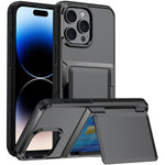 Kalebol Flip Card Wallet Holder Shockproof Phone Case, For iPhone 17 Pro Max, For iPhone 17 Pro, For iPhone 17, For iPhone Air, For iPhone 16 Pro Max, For iPhone 16 Pro, For iPhone 16 Plus, For iPhone 16