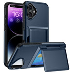Kalebol Flip Card Wallet Holder Shockproof Phone Case, For iPhone 17 Pro Max, For iPhone 17 Pro, For iPhone 17, For iPhone Air, For iPhone 16 Pro Max, For iPhone 16 Pro, For iPhone 16 Plus, For iPhone 16