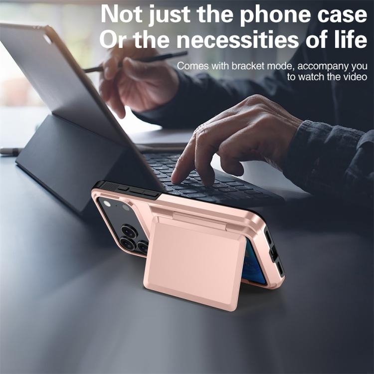 Kalebol Flip Card Wallet Holder Shockproof Phone Case, For iPhone 17 Pro Max, For iPhone 17 Pro, For iPhone 17, For iPhone Air, For iPhone 16 Pro Max, For iPhone 16 Pro, For iPhone 16 Plus, For iPhone 16