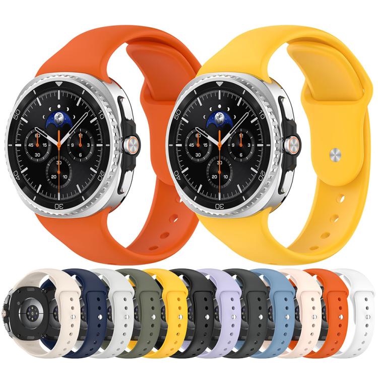 Reverse Buckle Silicone Watch Band, For Samsung Galaxy Watch8 / Watch8 Classic