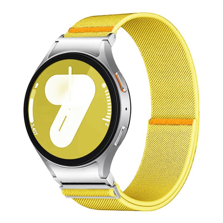 Adjustable Single Loop Elastic Nylon Watch Band, For Samsung Galaxy Watch FE / 7 / 6 / 5 / 4